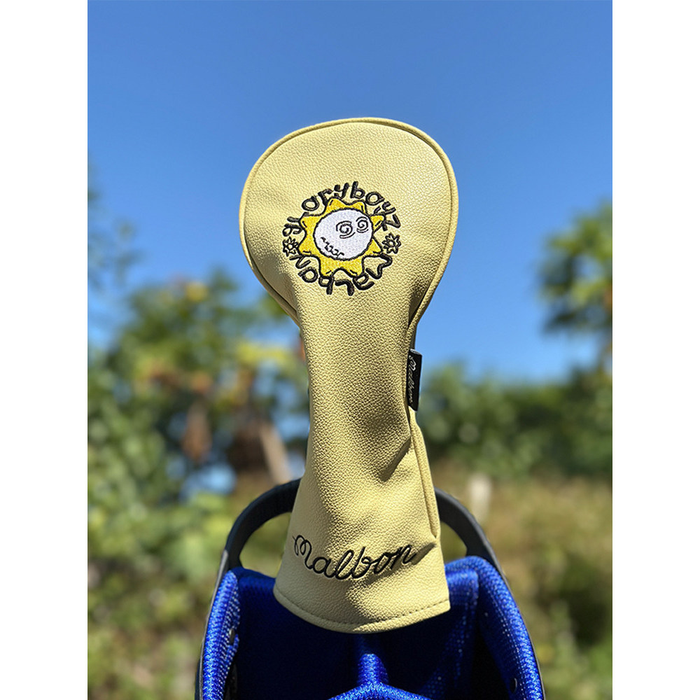 GLOGANG ฝาครอบไม้กอล์ฟ สำหรับพัตเตอร์และคลับ ป้องกันและปกป้อง