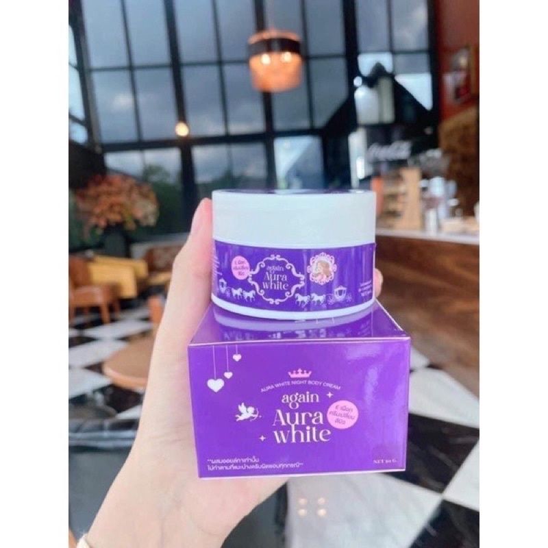 Hot Sale#Thailand again aura white Whitening and Brightening Face Cream50g5ya KK77