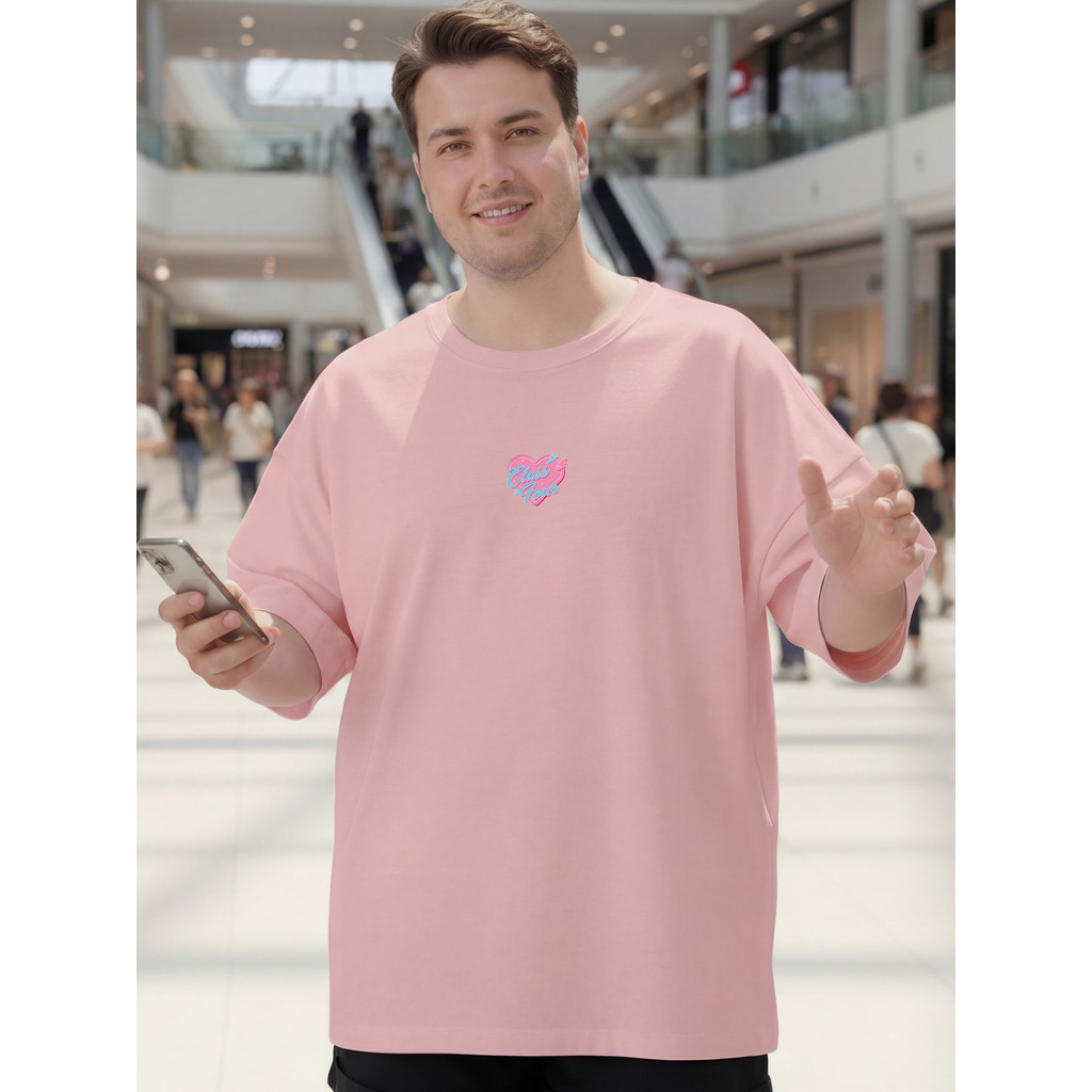 2R279 [AIYOU] Lelaki Baju T เสื้อผู้ชาย TShirt XL-5XL Tops TShirt Plus ขนาดเสื้อยืดผู้ชายรอบคอ Crop
