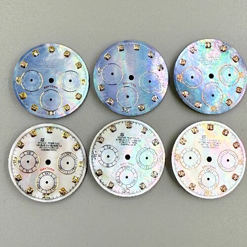 อุปกรณ์เสริมนาฬิกาใหม่ Dial เหมาะสําหรับ vk63 อุปกรณ์เสริมนาฬิกา 29.5MM Fritillary Dial