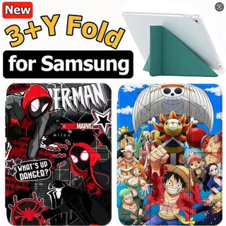 ประเภท 3+Y เคสฝาพับ Samsung Galaxy Tab S10lite S10fe A11 S9 S8 S10 S6lite S7FE S9FE S9FE A8 A9 A9+ for เคส Samsung Galaxy Tab S8 + S7+ S9+ A11+ Spider position for Samsung case