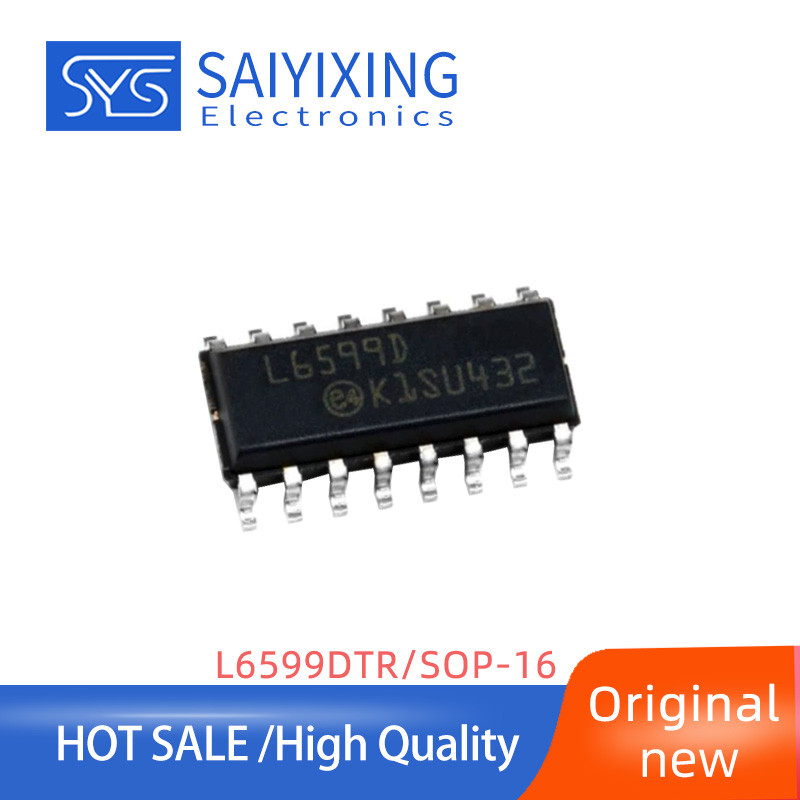5PCS ใหม่ L6599D L6599DTR บรรจุภัณฑ์ SOP-16 Power Controller IC