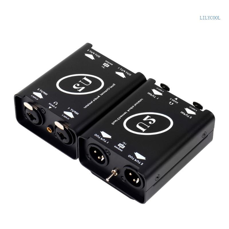 CH 3 5mm 2 Channel Ground Noise Isolator Noise Filter กําจัดเสียงรบกวน