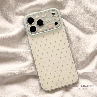 Simple Polka Dotเคสโทรศัพท์สําหรับiPhone 17 16 15 14 13 12 11 Pro Max X XR XS Max 7 8 Plus SE2020