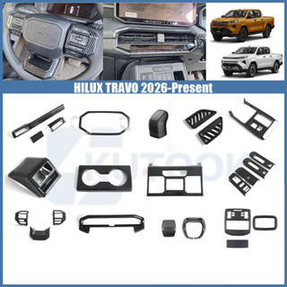 Toyota Hilux Travo (2026-ปัจจุบัน)แต่งคาร์บอนไฟเบอร์/ดําเงาท…