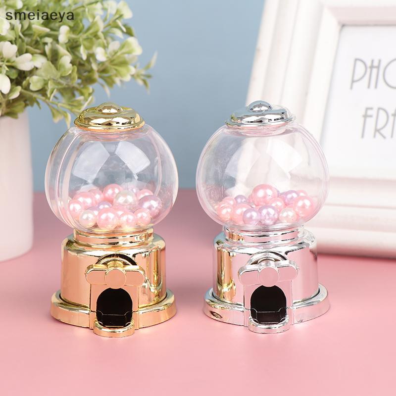 [SME] Sweets Mini Candy Machine Bubble Toy Dispenser Coin Bank ของเล่นเด็กตกแต่ง [VN]