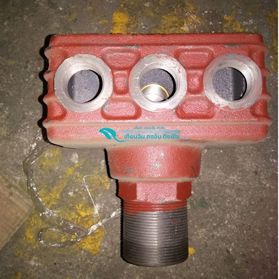 วาล์วป้องกันย้อนกลับ คอมเพรสเซอร์ลูกสูบ KAISHAN 11KW 15KW 3รู ต่อทองแดง รุ่น KS150 KS200 KS240 อะไหล