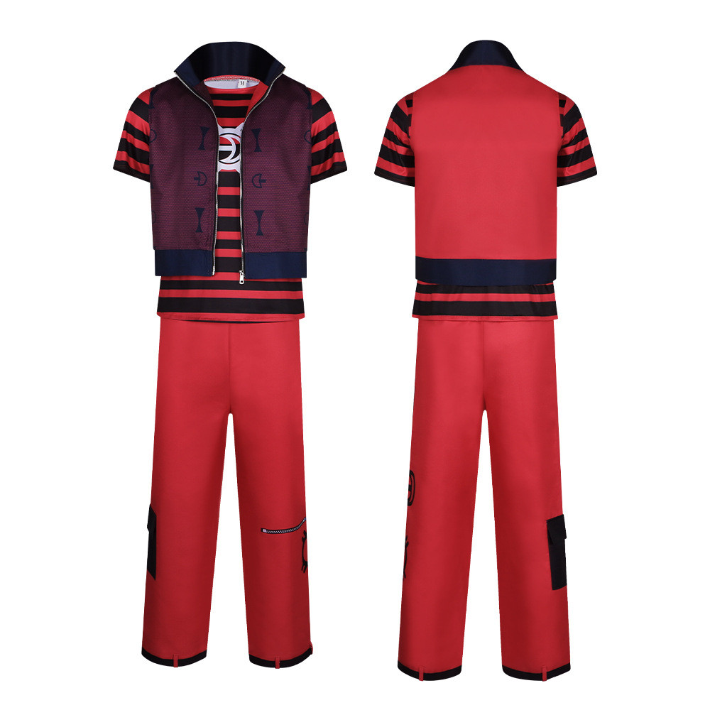 Zombie High School 4 Victor Cosplay Costume Punk 2D Role-Playing Costume Halloween Stage Costume