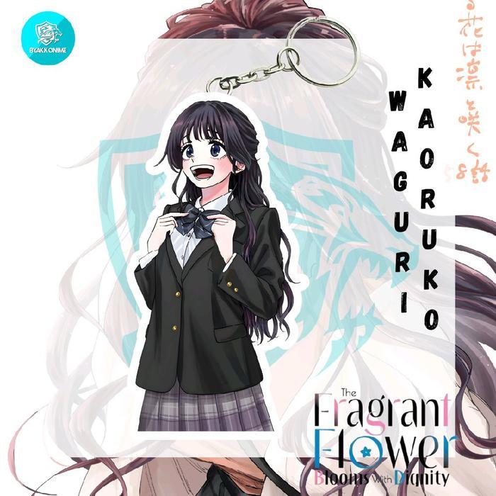 พวงกุญแจอะคริลิค อะนิเมะ Kaoru Hana Wa Rin ถึง Saku - Kaoruko Waguri, Rintaro Tsumugi Ganci Anime Ak