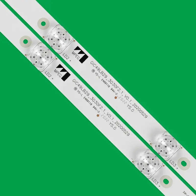 LED Backlight Strip สําหรับ TCL 49P3 D49A620U 49UD659 49A950C B49A81S-UD L49P1-UD L49P2-UD 4C-LB4904