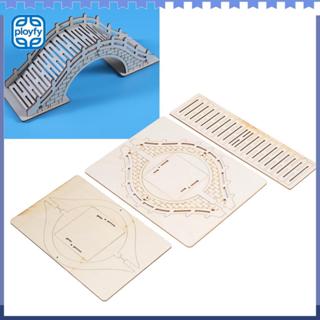 Ployfy DIY สะพานไม้ประกอบไม้คอมโพสิต Interactive DIY Arc Bri…