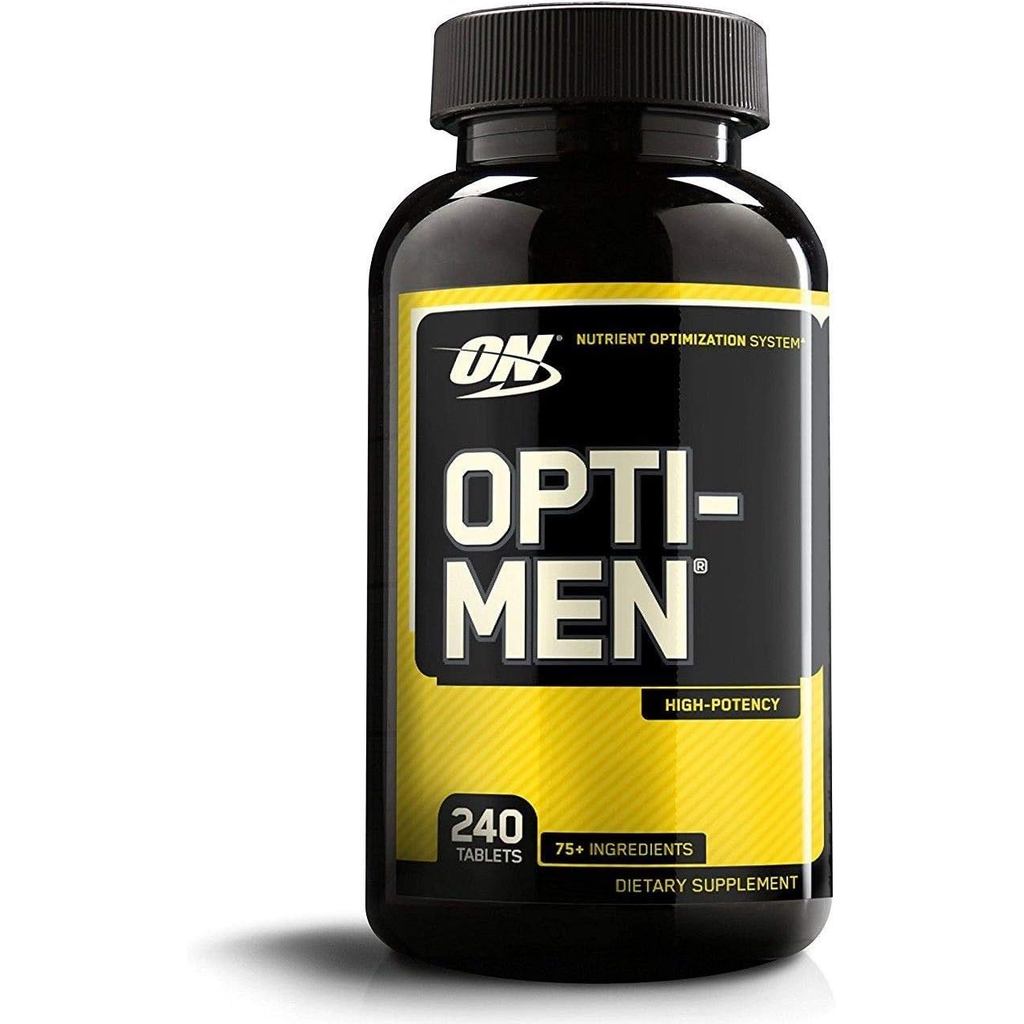 Optimum Opti-Men Multi-Vitamin Vitamin D Amino Acids B-Complex 240 Tablets
