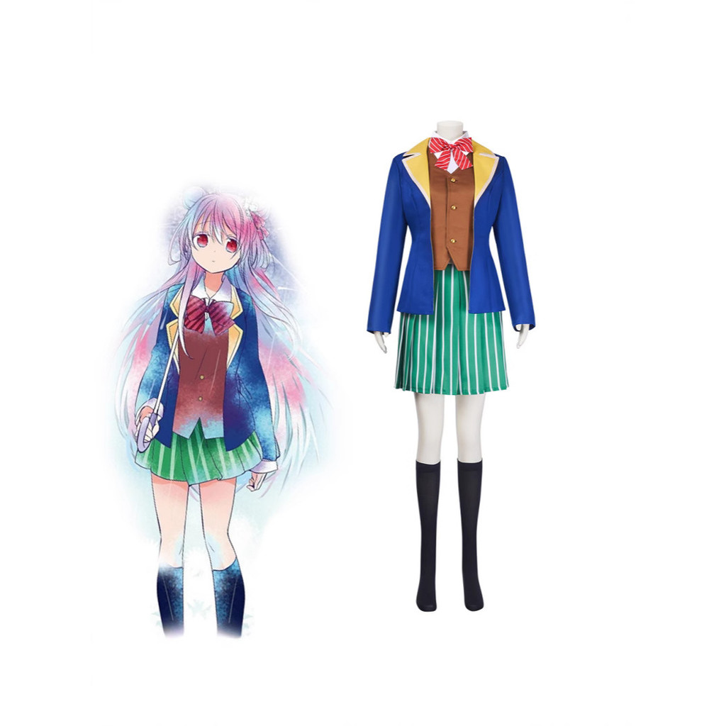 Happy Sugar Life Matsuza Kazuha 2D cosplay costume, Kobeni Shion cosplay, Halloween anime convention