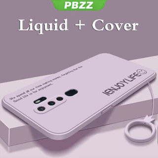 PBZZ เคส OPPO A5 2020 A9 2020 เคสโทรศัพท์ นิ่ม ของเหลว ป้องกัน ซิลิโคนนิ่ม ป้องกัน กันชน เคส