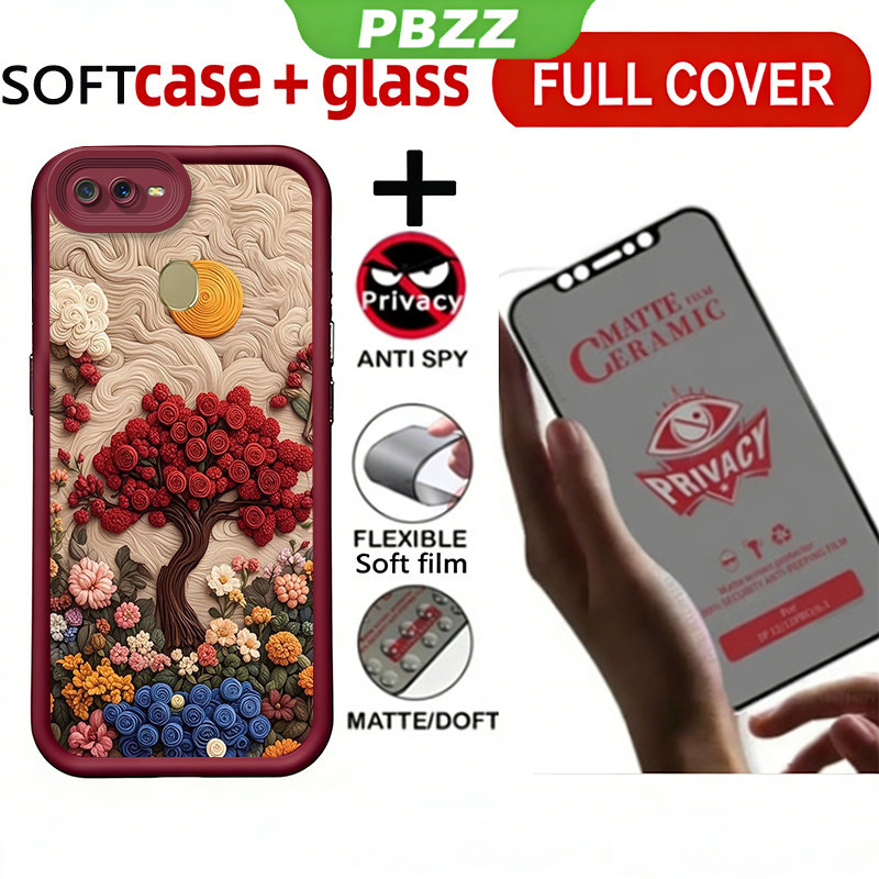 PBZZ PBZZ เซรามิคความเป็นส่วนตัวกระจกนิรภัยสําหรับOppo a5s a12 A7 a3s a1k a12e F9 F11 PRO A5 A9 2020