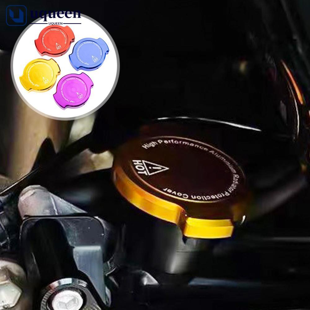UQUEEN หม้อน้ํารถจักรยานยนต์ถังน้ําสําหรับ Yamaha NMAX155 NVX155 CNC อลูมิเนียมอัพเกรดอุปกรณ์เสริม A