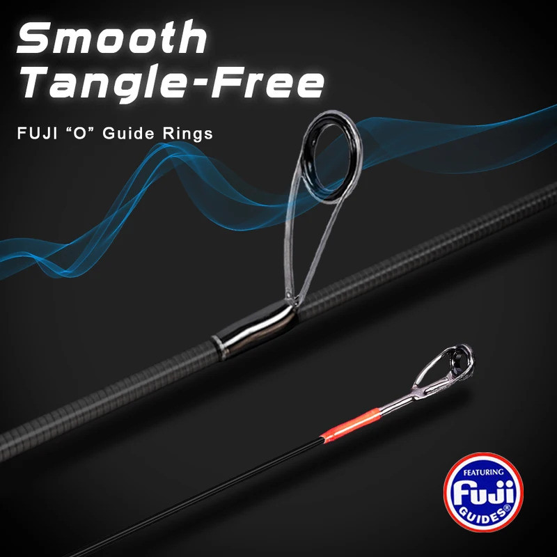 MIFINE Nano Jig Zero Spinning Rod เบ็ดตกปลาน้ําหนักเบาพิเศษ 0.2-0.8g 1.68m/1.83m Fuji แหวน MF Action