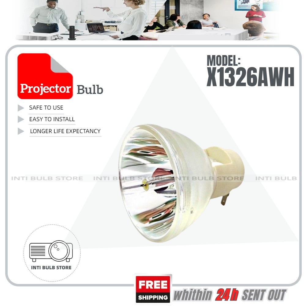 สําหรับหลอดไฟโปรเจคเตอร์ Acer x1326awh