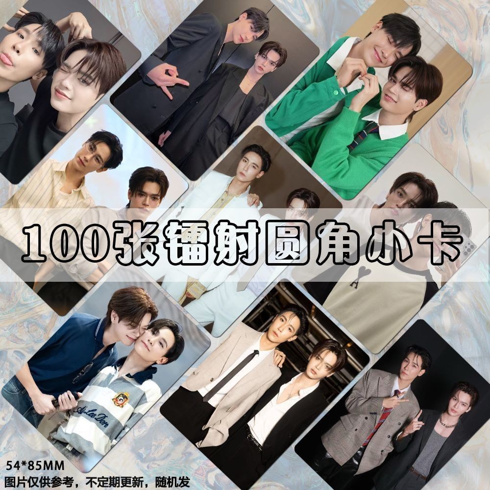 Juniormark Photocard Laser Postcard Thailand CP Double Card Storage ชุดภาพถ่ายโพลารอยด์ HD yq26.3.18