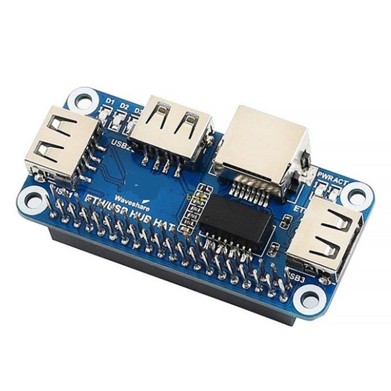 Btsg USB to Expansion Board Rj45 Extension HUB สําหรับ 4B 3B+ Zero f