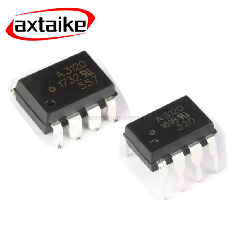 10PCS HCPL-3120 A3120 3120 DIP SMD SOP-8 Logic เอาต์พุต Optocouplers 2.0A IGBT Gate Drive IC YT4Z