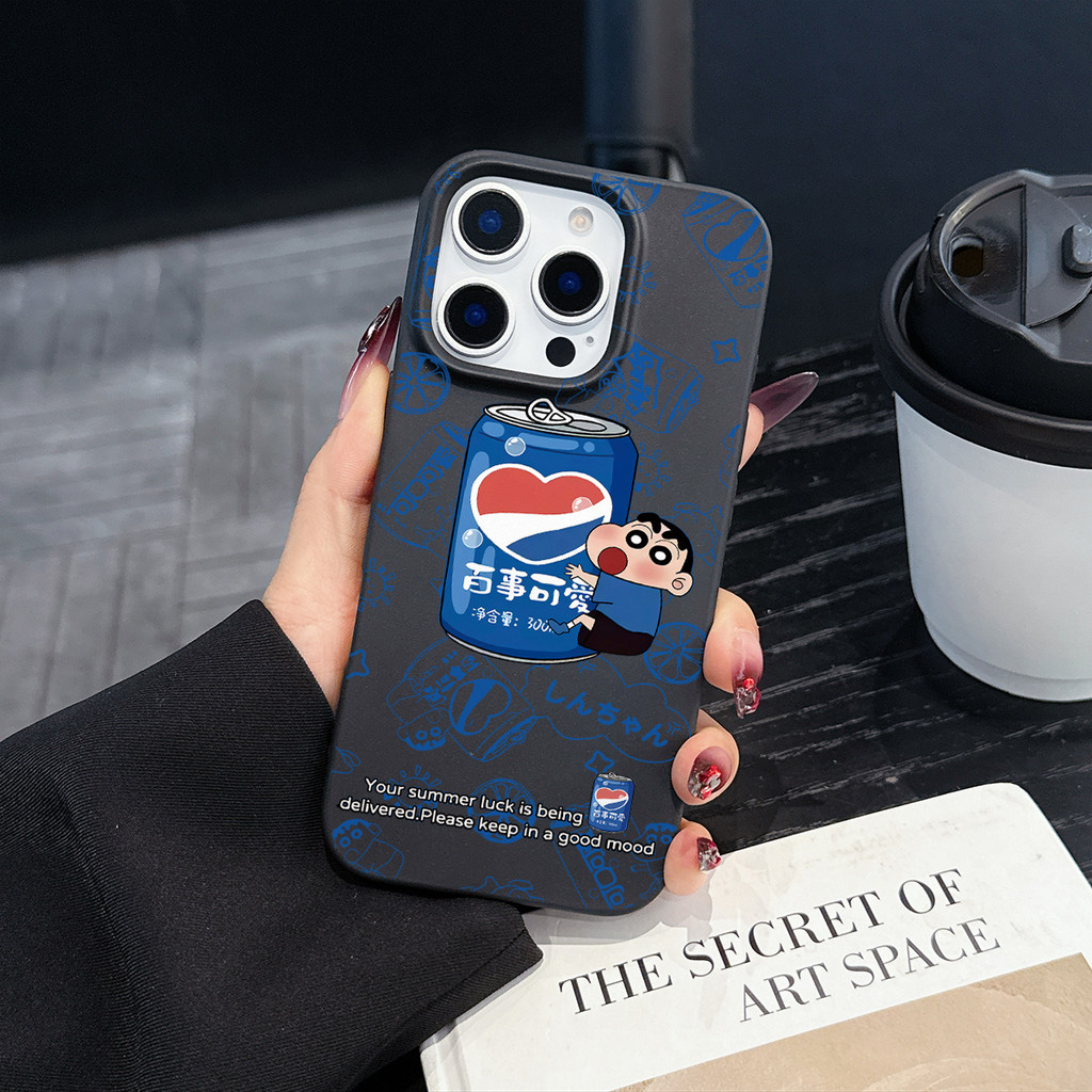 การ์ตูน Pepsi Nezha เคสโทรศัพท์สร้างสรรค์น่ารักสําหรับ IPhone 14 13 12 11 XR XS Max กรณีฝาครอบป้องกั