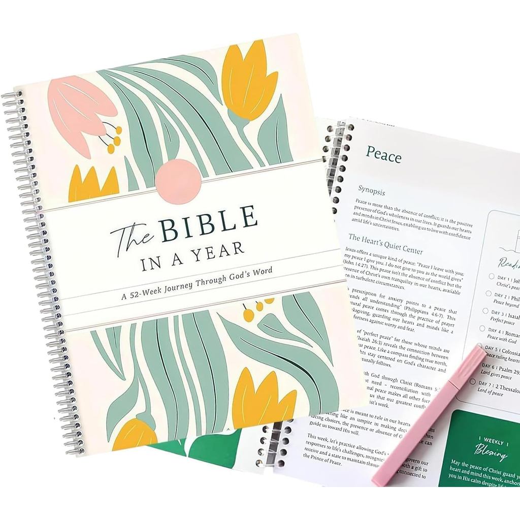 พระคัมภีร์ในปี 52-Week Study for Women,พระคัมภีร์ปี 52 สัปดาห์ศึกษา, (A5 8.27 * 5.83in)