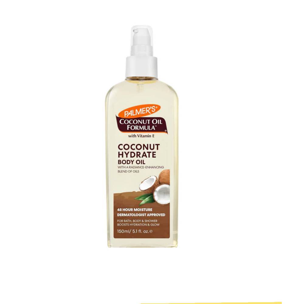 PALMER'S COCONUT OIL COCONUT HYDRATE BODY OIL 150ML NEW PACKAGING