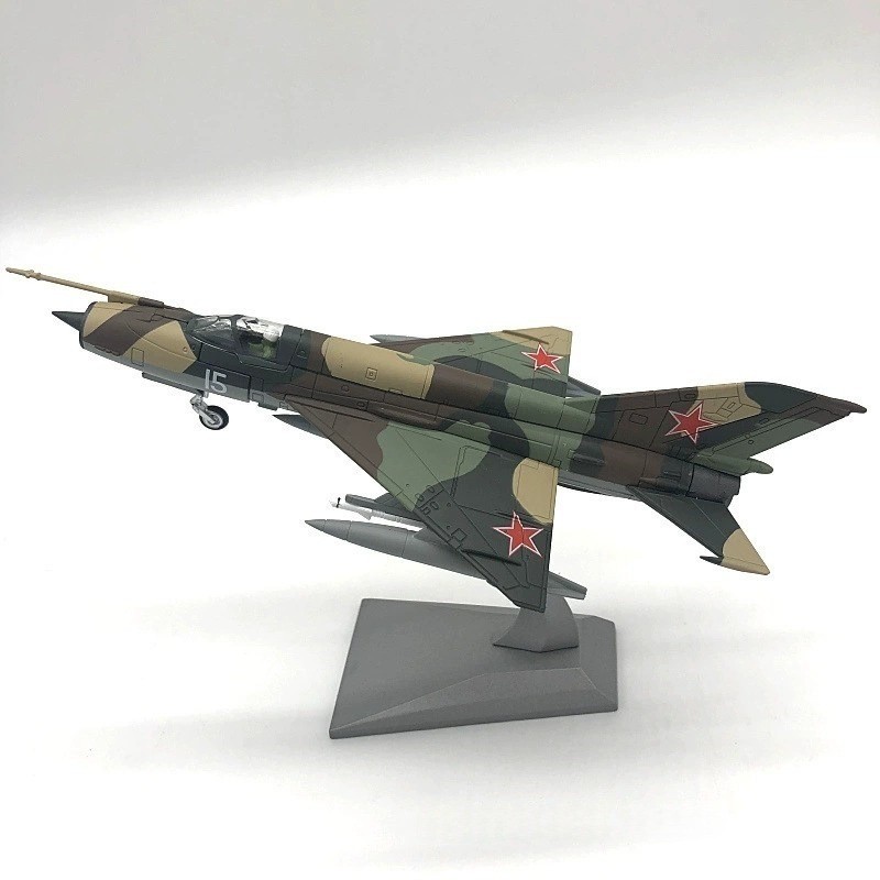 1/72 คลาสสิก Fighter Mig-21 Mig 21 จําลองเครื่องบินรุ่นเครื่องประดับ