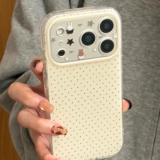 🔥SUN ส่งจากไทย🔥เคสไอโฟน17 โปร่งใสลูกบุหรี่สีอ่อนน่ารัก สำหรับ iPhone 16 15 17 air 12 14 13 Pro Max 15 16 14 Plus