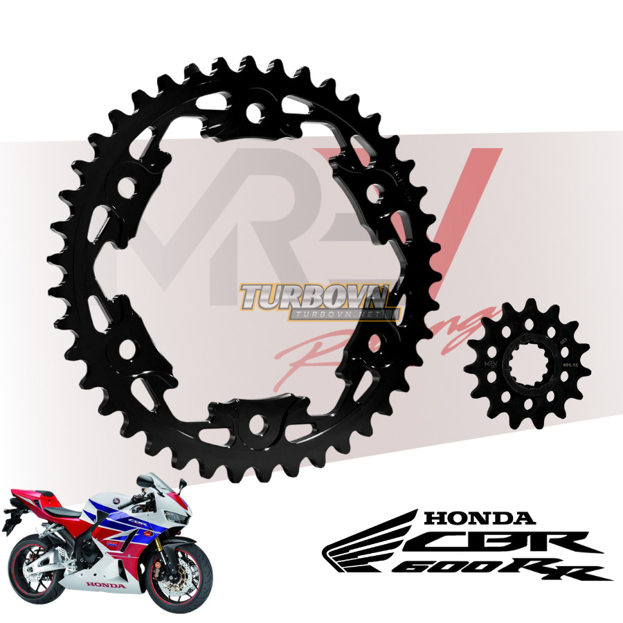 เฟืองโซ่ MREV สําหรับ Honda CBR600RR (2013-2019) (N-411, D-431)