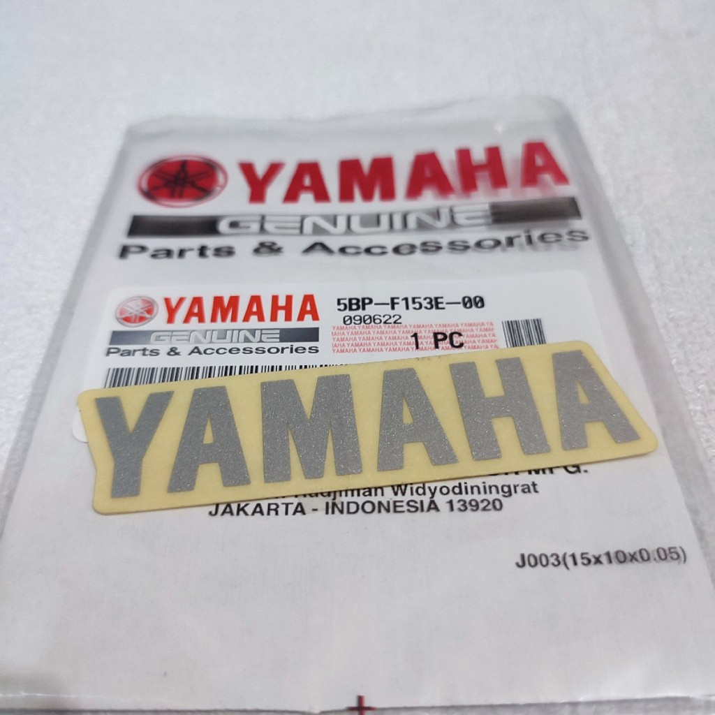 ต้นฉบับ YAMAHA RX KING SCORPIO SILVER TOOLBOX สติ๊กเกอร์ EMBLEM 5BP-F153E-00