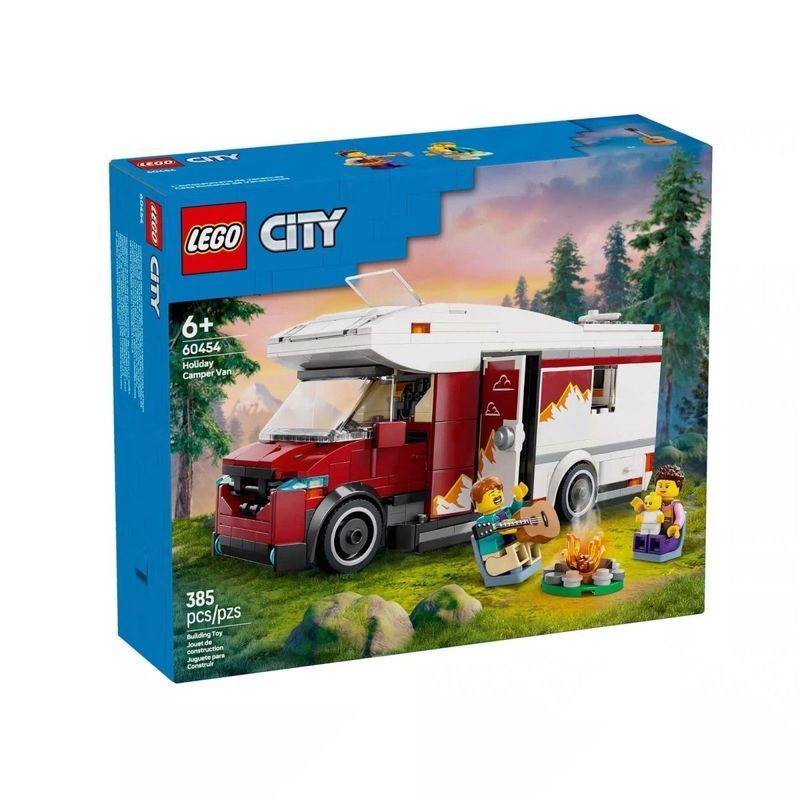 [] Lego City Series 60454 Adventure Camping Holiday Educational Building Block ของเล่นของขวัญ