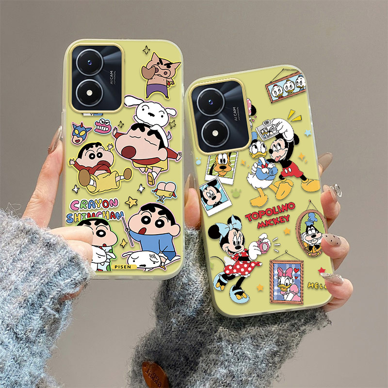 เคส vivo y02s เคส vivo y16 เคสโทรศัพท์เยลลี่ป้องกันการตก