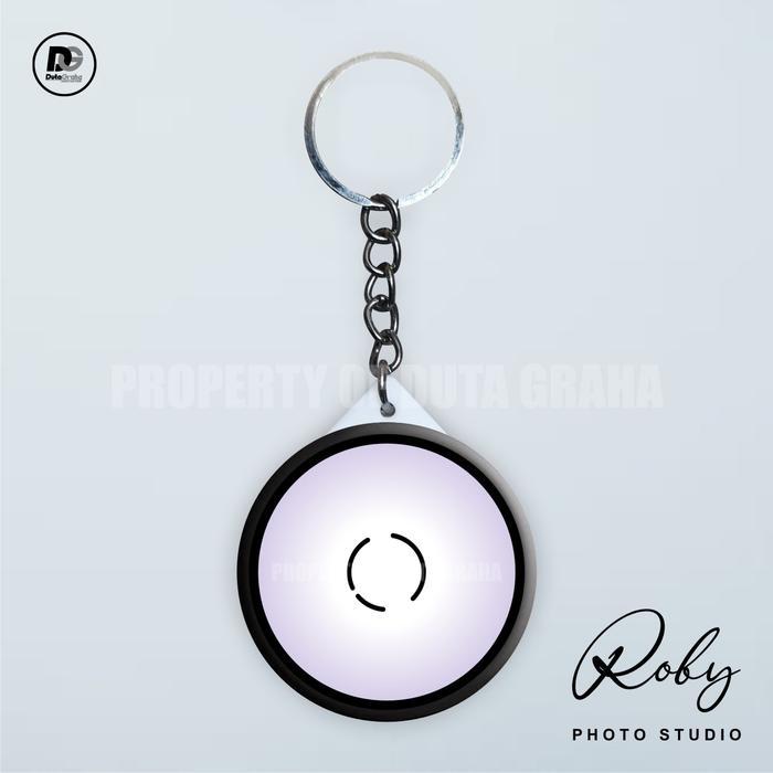 [KEYRING PRESS] NARUTO MANGEKYOU SHARINGAN Gantungan Kunci พวงกุญแจ Aksesoris ของที่ระลึก ANIME MANG