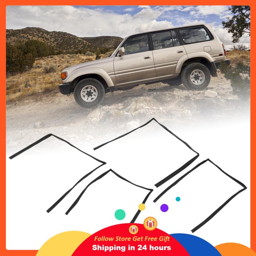 Skejnojj แถบสายพานยางประตูหน้าต่าง Weatherstrip สำหรับ FZJ80 FJ80