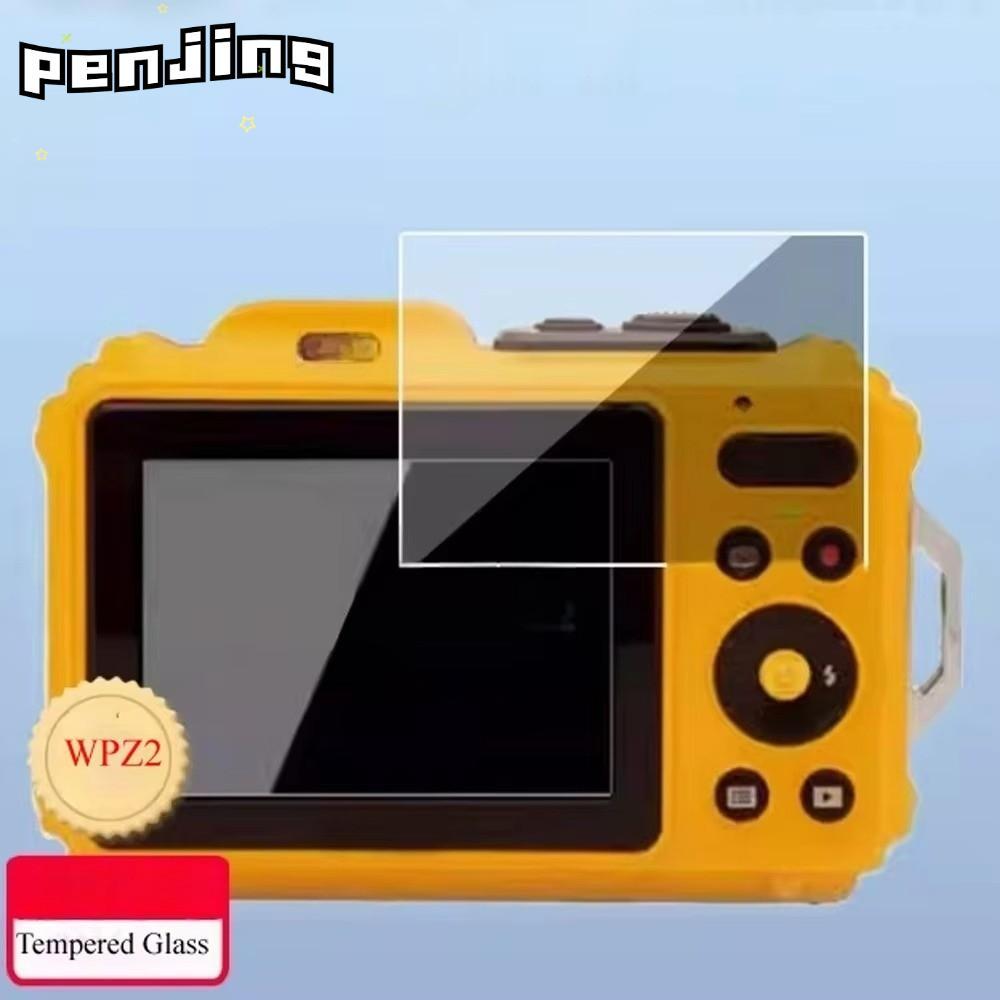 PENJING สําหรับ Kodak WPZ2 กล้องกระจกนิรภัยหน้าจอ,แบบพกพาโปร่งใสกล้องฟิล์มแก้ว,อุปกรณ์เสริมกล้อง 9H 
