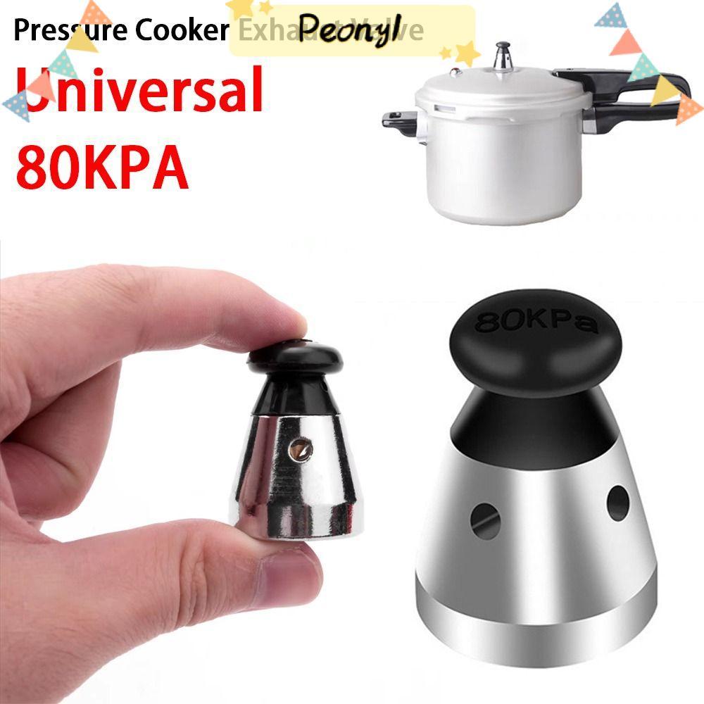 PEONY หม้อความดัน Limiting Valve, 80KPA Universal Pressure Cooker Exhaust Valve, Replacement Pressure Cooker Safety Valve Kitchen Hard