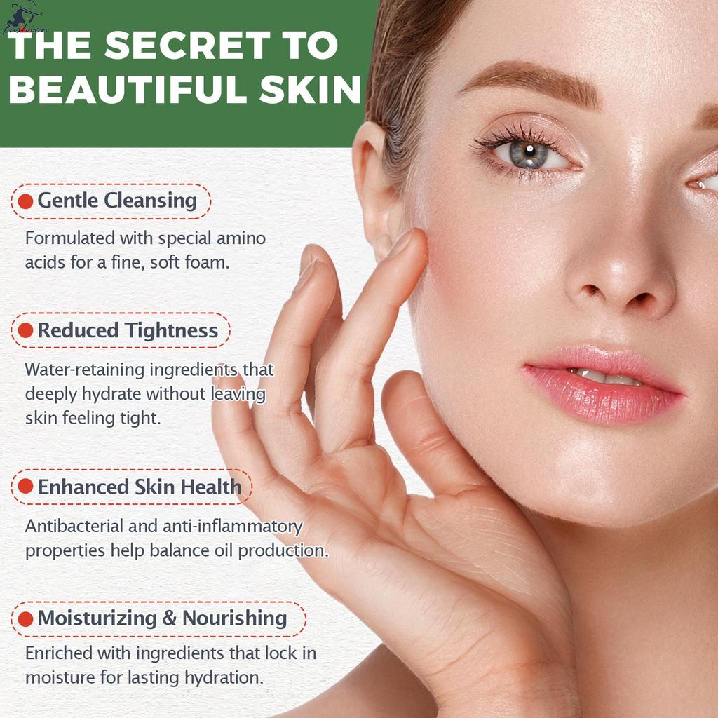 African Black Soap 100g Natural Cleanser Bar สําหรับผิวที่เป็นสิวและริ้วรอยแห่งวัยด้วยเชียบัตเตอร์