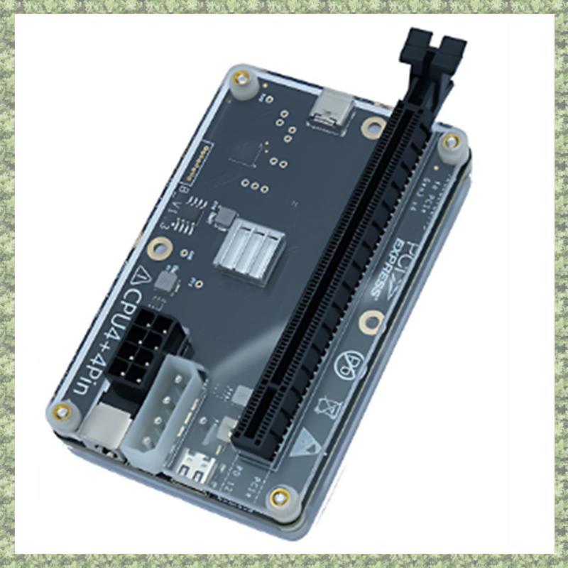 (KT) แท่น GPU ภายนอกสําหรับ 3/4 สําหรับแล็ปท็อปโน้ตบุ๊ค Mini PC รองรับกราฟิกการ์ด PCIe RX4090 RX6900
