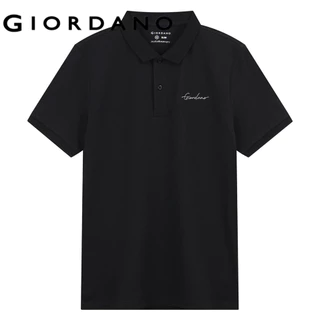 GIORDANO เสื้อโปโลผู้ชาย Men's Slim Signature Polo 01016256