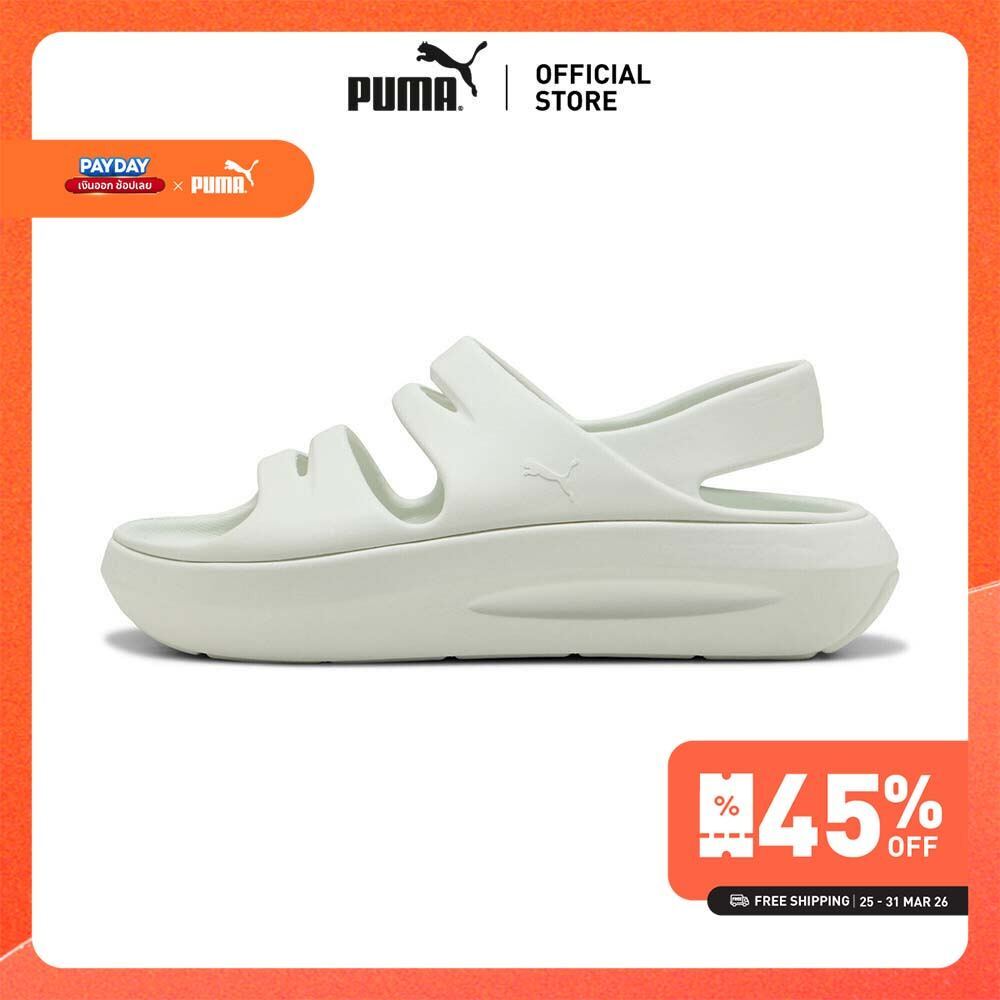 PUMA Basics รองเท้าแตะผู้หญิง PUMA Flatter สีเขียว - 40033707