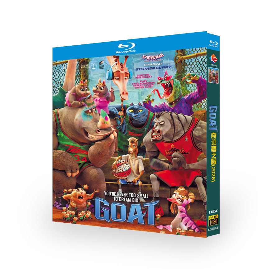 Blu-ray Disc American Film GOAT (2026) 1BD G01