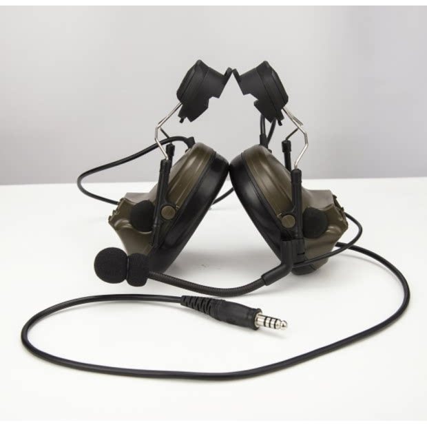 TAC-SKY ARC หูฟังปิ๊กอัพตัดเสียงรบกวนสำหรับ COMTAC II/C2 - สีเขียว