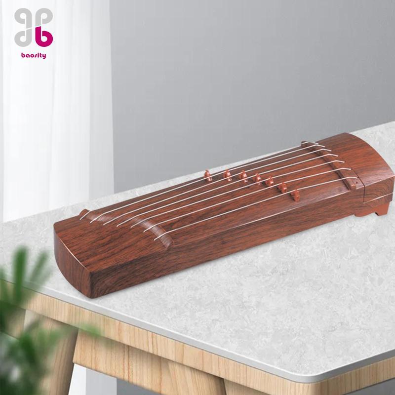 [Baosity] Guzheng String Model Toy วัสดุ PVC จีน Zither ปรับได้ Mini Instrument สําหรับเด็กฝึกดนตรี