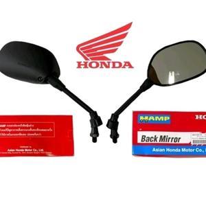 กระจกมองหลัง (ของแท้ศูนย์ HONDA100%)  HAMP รุ่น WAVEเก่า, DREAM, NICE   H8810-GN5-730 Motorcycle มอเตอร์ไซค์