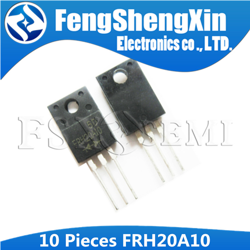10PCS FRH20A10 TO-220F 20A10 TO-220 20A 100V Schottky Barrier ไดโอด