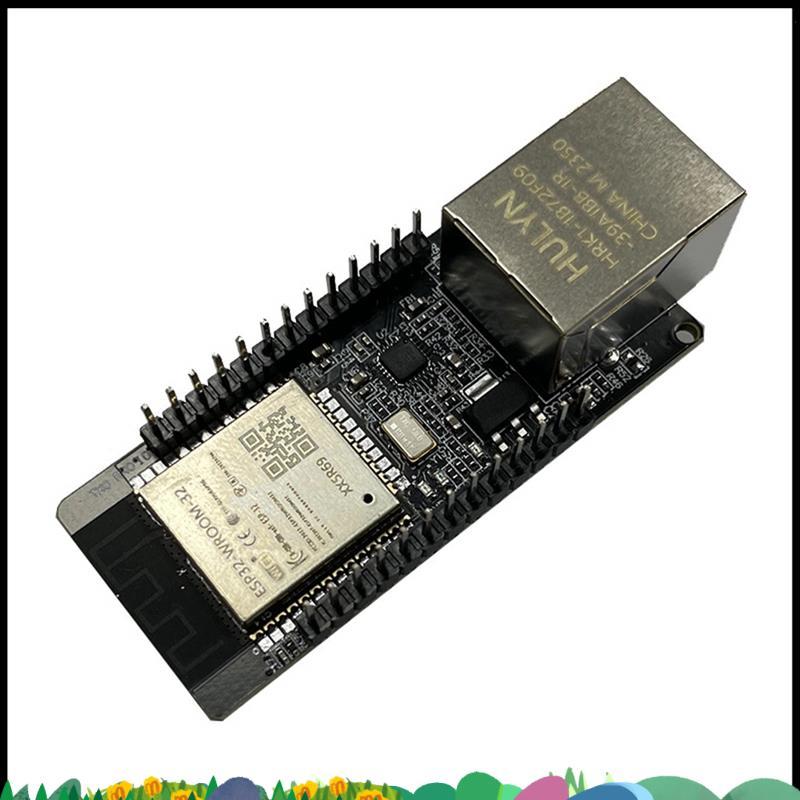 Super WT32-ETH01 โมดูลไร้สายพอร์ตอนุกรมเครือข่ายบลูทูธ + WiFi Combo Gateway โมดูล WT32 ETH01