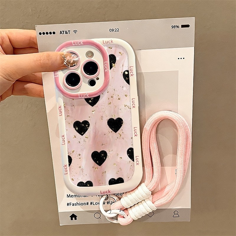 Case + สร้อยข้อมือ Infinix Smart Hot Note 9 8 7 6 5 11 10 40i 40 50i 50 30 40 30i Play Pro Plus 5G C