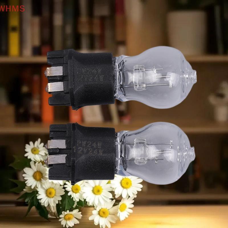 (WHMS) 12V/24W PW24W หลอดฮาโลเจนสําหรับ A4/CC Golf MK7 BMW F30 3 Series Skoda Yeti ไฟวิ่งกลางวัน DRL